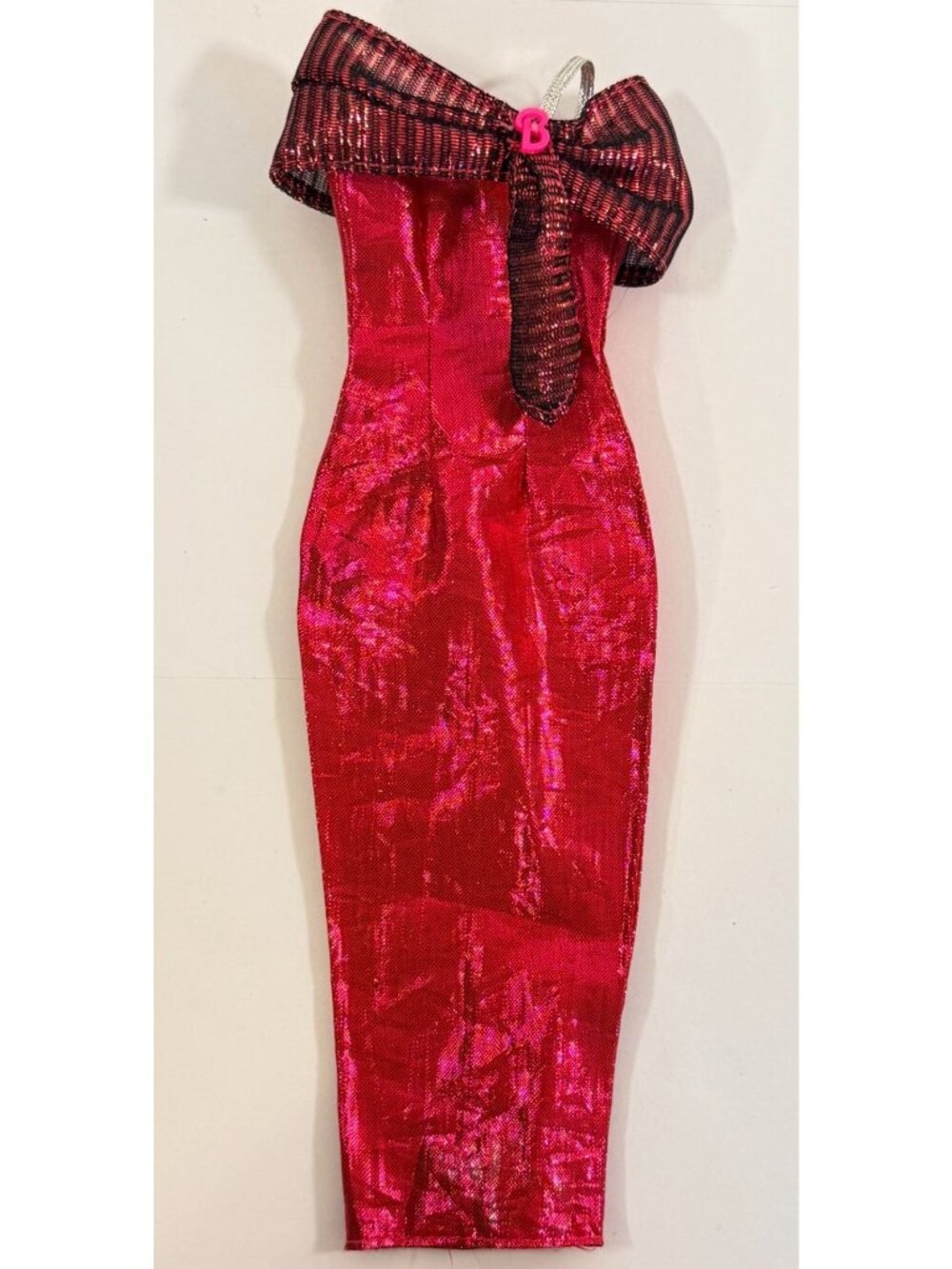 Barbie Pink Label Metallic Shimmer Tone Dress